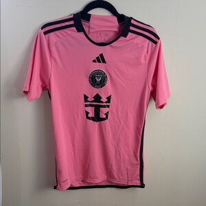 Adidas Pink and Black Miami CF original Jersey